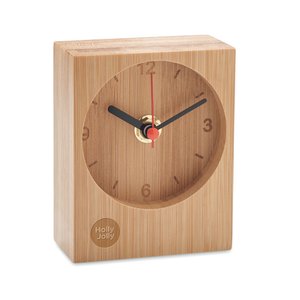 Bamboo table clock — CLAMBU