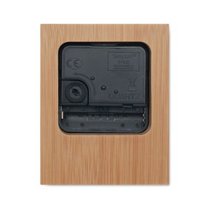 Bamboo table clock — CLAMBU