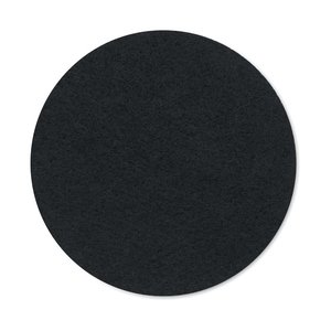 Round coaster in RPET felt — FELTSTER