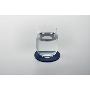 Round coaster in RPET felt — FELTSTER