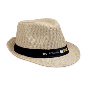 Paper straw hat — BOOWIE