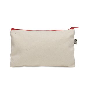 Cosmetic bag cotton 340 gr/m² — PESACARA - Back View