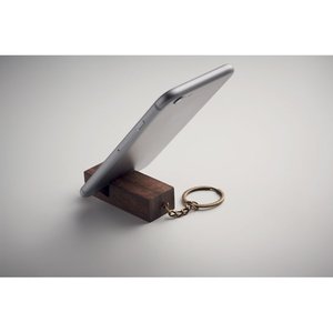 Key ring with phone stand