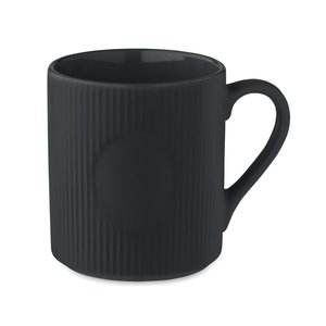 Ribbed ceramic mug mat 340 ml — RIBMUG