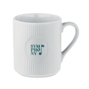 Ribbed ceramic mug mat 340 ml — RIBMUG