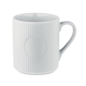 Ribbed ceramic mug mat 340 ml — RIBMUG