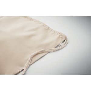 Recycled cotton drawstring bag