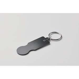 Key ring with trolley token — TOKLEY