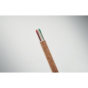 Cork 4-colour ink ball pen