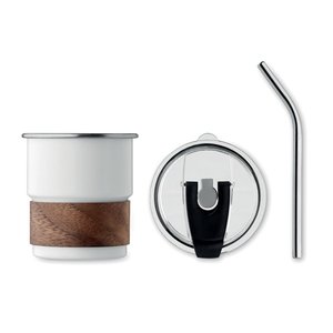 Single wall tumbler 260 ml — MATE - Back View