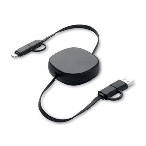 60W retractable charging cable — LINEA