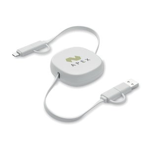 60W retractable charging cable