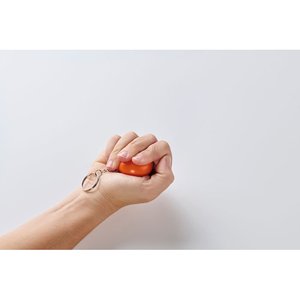 PU ball shape key ring — CIRKELY - Back View
