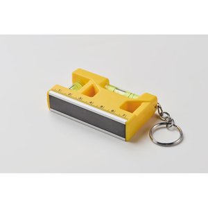 Magnetic level ABS key ring — MAGEVEL
