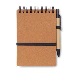 Recycled notebook with ball pen — NOTIE