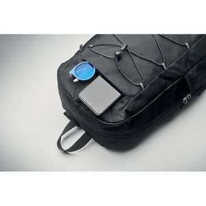 600D RPET polyester backpack — HIGE