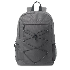 600D RPET polyester backpack — HIGE