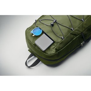 600D RPET polyester backpack — HIGE