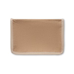 Jute and canvas cooler bag 3L