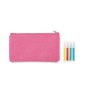Pencil case with markers — KIDDO - Back View