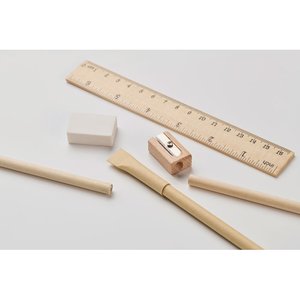 Paper tube stationery set