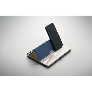 A5 notebook with phone holder — STRATA