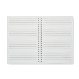 A5 recycled carton notebook — RECARNOTE - Back View