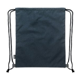 RPET PU drawstring bag 2 tone