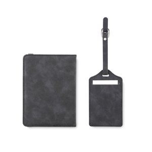Passport and luggage tag set — JETTAG - Back View