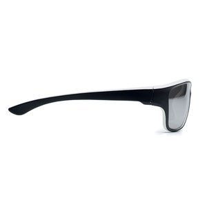 Mirrored sport sunglasses UV400 — YUMA - Back View
