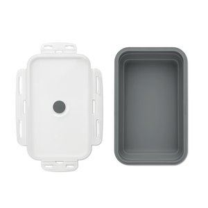Collapsible silicone lunch box — KOLAPSO