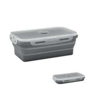 Collapsible silicone lunch box — KOLAPSO
