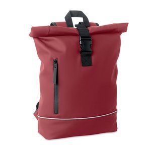 Laptop 15" roll top PU backpack — LAPTOSA