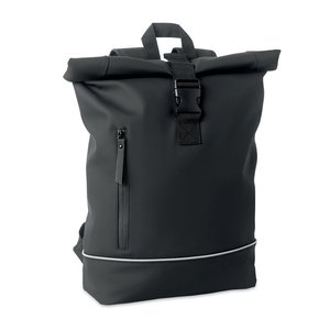 Laptop 15" roll top PU backpack — LAPTOSA