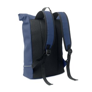 Laptop 15" roll top PU backpack — LAPTOSA