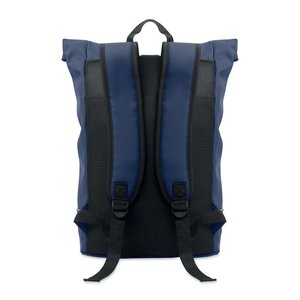 Laptop 15" roll top PU backpack — LAPTOSA