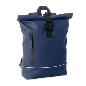 Laptop 15" roll top PU backpack — LAPTOSA