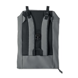 Laptop 15" roll top PU backpack — LAPTOSA