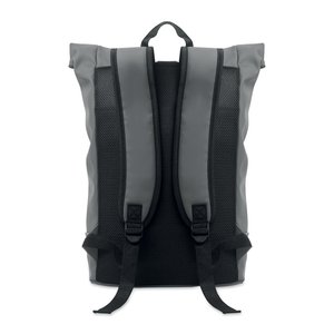 Laptop 15" roll top PU backpack — LAPTOSA