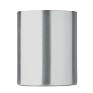 Recycled stainless steel mug