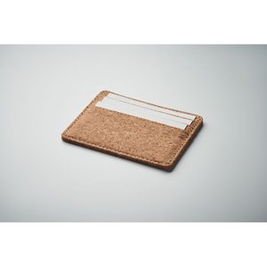 Cork cardholder with RFID