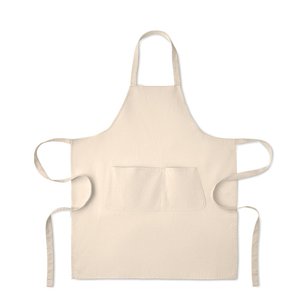Organic cotton apron 240 gr/m²