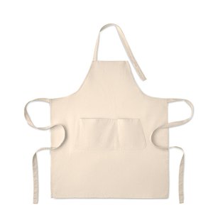 Organic cotton apron 240 gr/m²