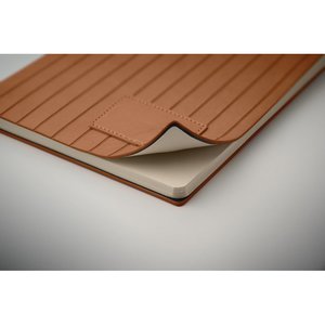 A5 notebook in smokey PU — TINTRAY
