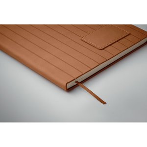 A5 notebook in smokey PU — TINTRAY