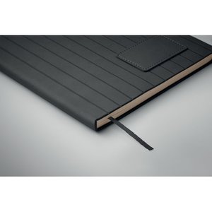 A5 notebook in smokey PU — TINTRAY