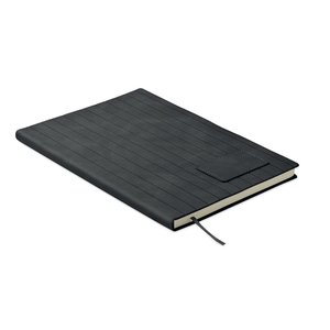 A5 notebook in smokey PU — TINTRAY