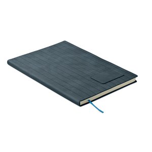 A5 notebook in smokey PU — TINTRAY