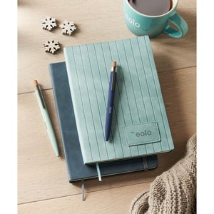 A5 notebook in smokey PU — TINTRAY