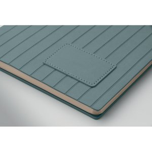 A5 notebook in smokey PU — TINTRAY